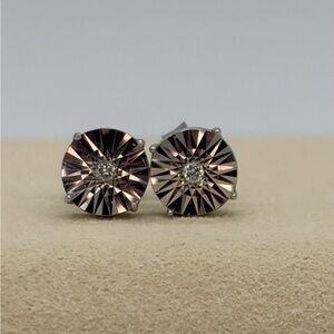 Sterling Silver (925) Mossionite Stud Earrings – 0.30 CTW • NWT ✨